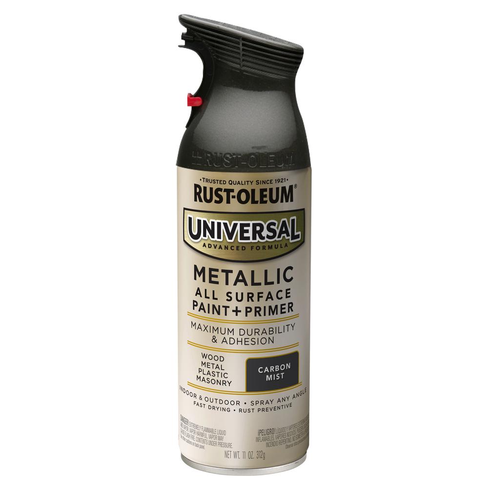 Rust-Oleum Universal 11 Oz. All Surface Metallic Carbon Mist Spray ...