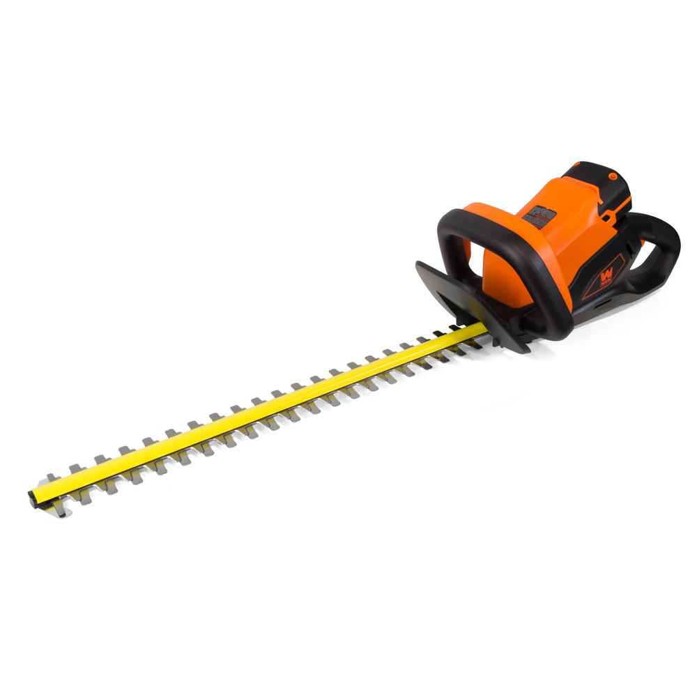 rechargeable hedge trimmer home depot