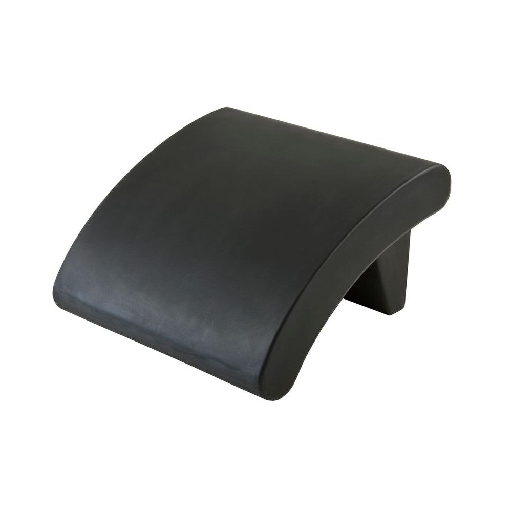 Filament Design Twist Production Black Outdoor Patio OttomanOT.000.42