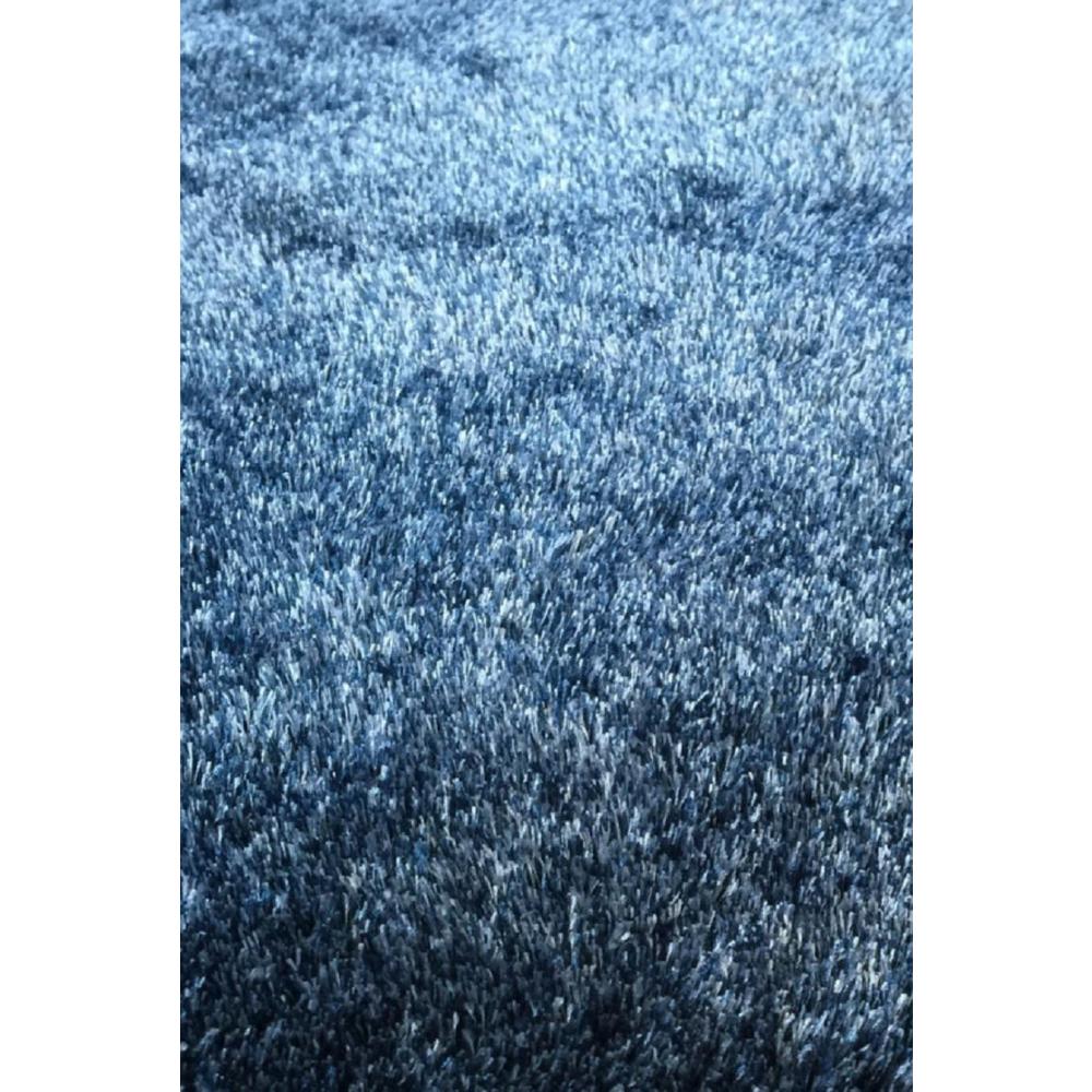 Amazing Rugs "Fuzzy Shaggy" Hand Tufted Area Rug in Blue ...