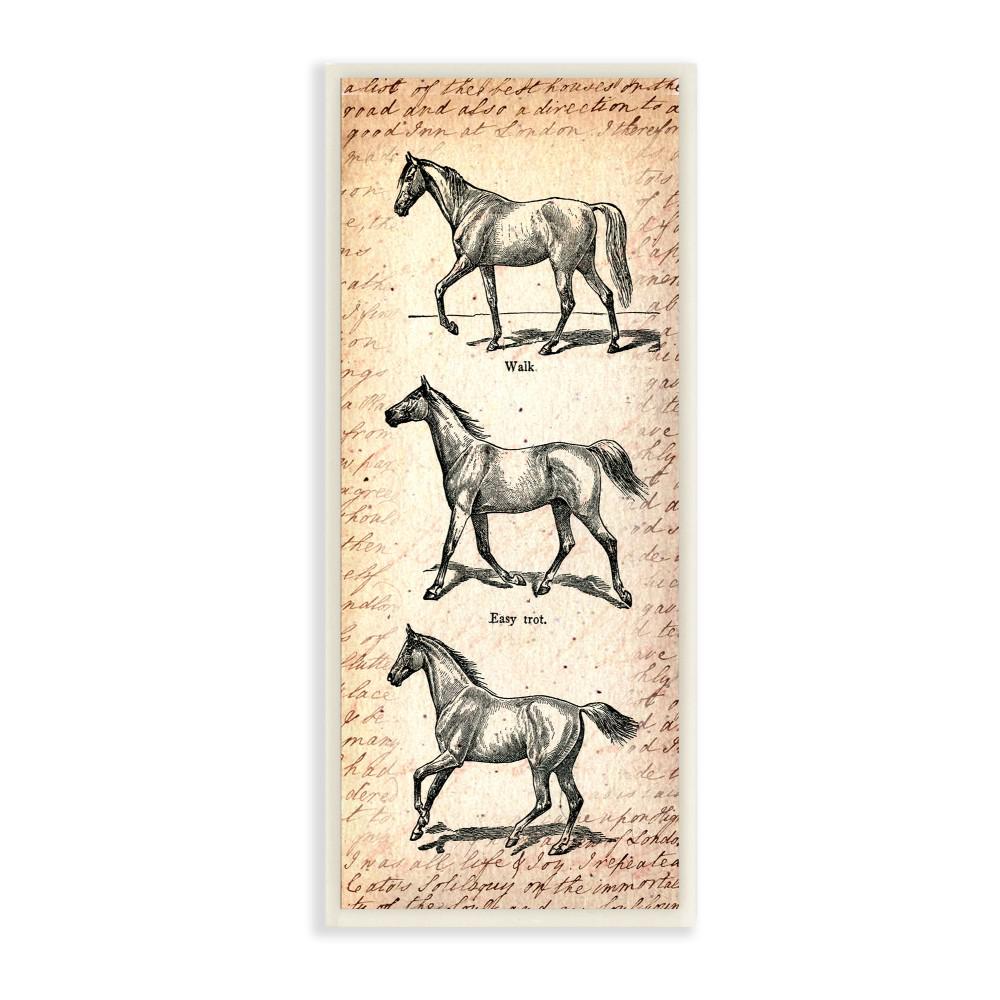 The Stupell Home Decor Collection 7 In X 17 Vintage Horse The Stupell Home Decor Collection 7 In X 17 Vintage Horse Movement