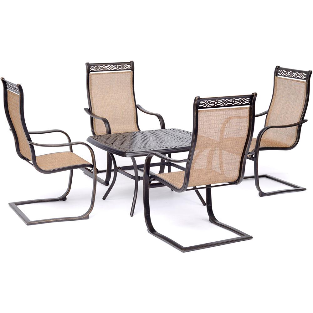 Envelor Hanover Tucson Bronze 5-Piece Aluminum Rectangular ...