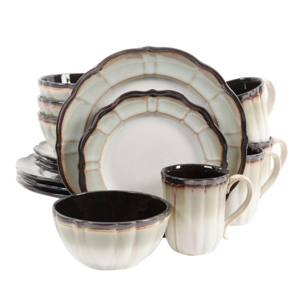 cream dinnerware set