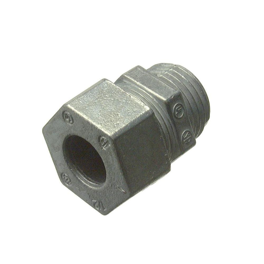 Rsr Series Straight Aluminum Cord Grip 1 2 Npt Cable Range 250 312 Form Size 2 Remke
