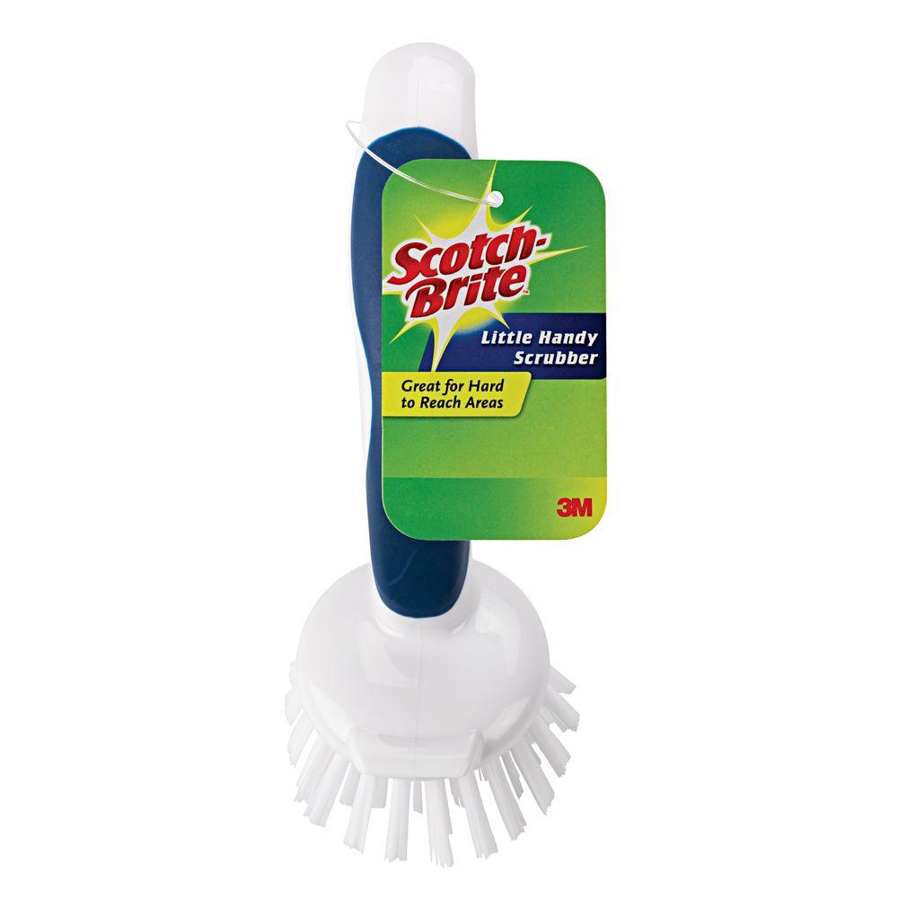 ScotchBrite Little Handy Scrubber (Case of 18)505CC The Home Depot