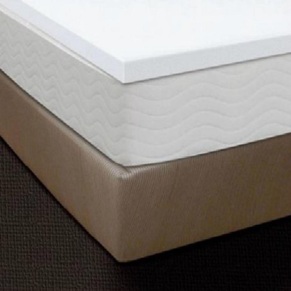 Comfort Revolution 2 In Twin Xl Memory Foam Mattress Topper F02