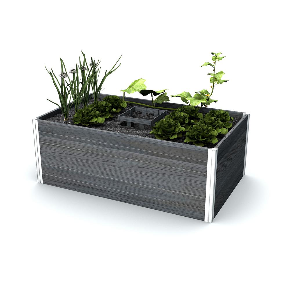 New England Arbors Urbana 60 In X 36 Slate Grey Vinyl Raised Composting Garden Vt17602 The Home Depot - New England Arbors White Vinyl Raised Garden Bed 2 Pack New England Arbors Urbana 60 In X 36 Slate Grey Vinyl Raised Composting Garden Vt17602 The Home Depot - New England Arbors White Vinyl Raised Garden Bed 2 Pack