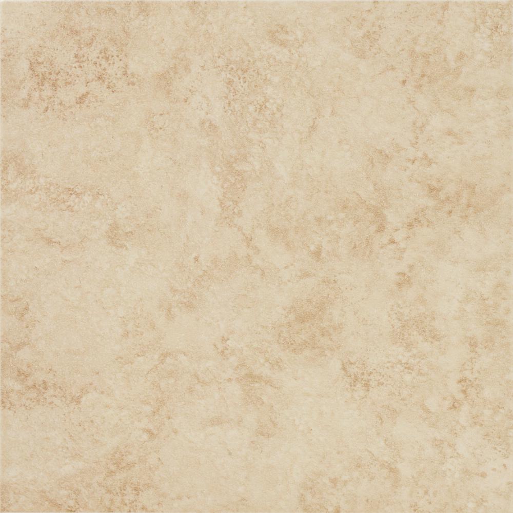 TrafficMASTER Baja 12 in x 12 in Beige Ceramic Floor and 