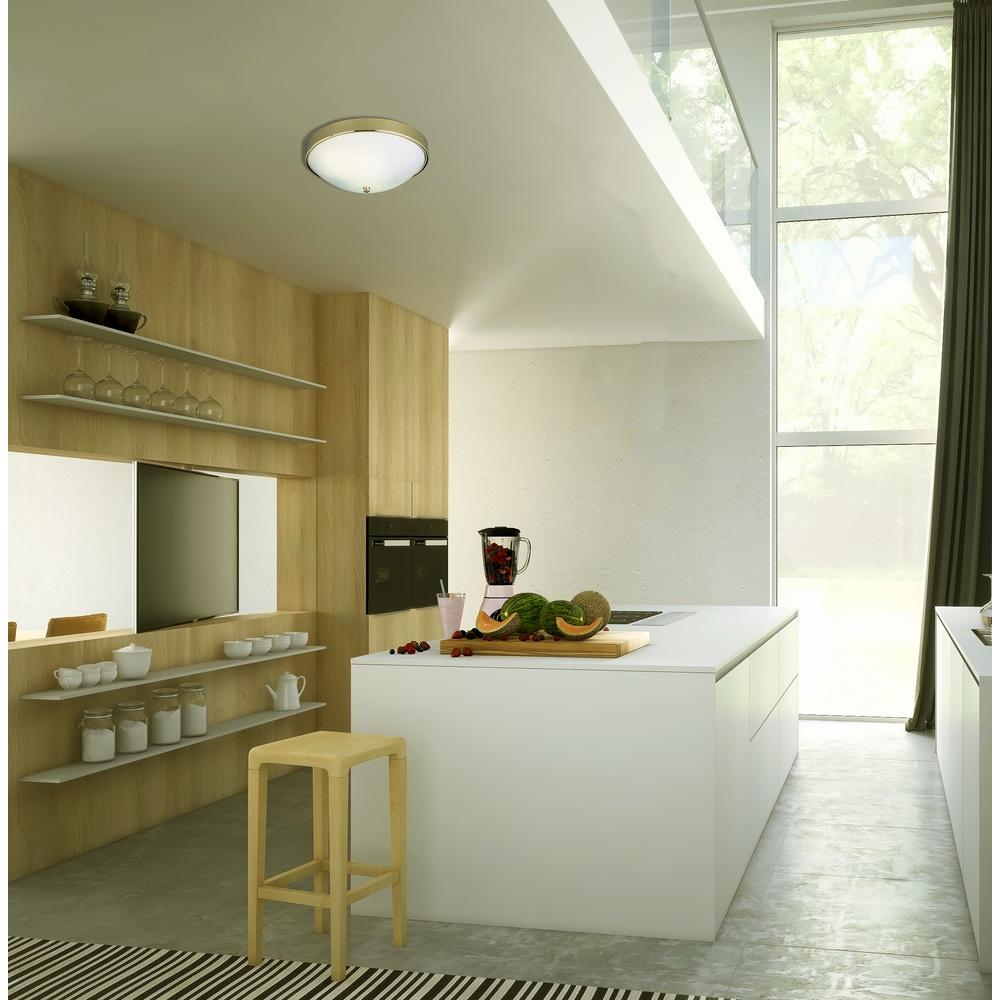 Volume Lighting 1 Light Indoor Polished Brass Energy Saving