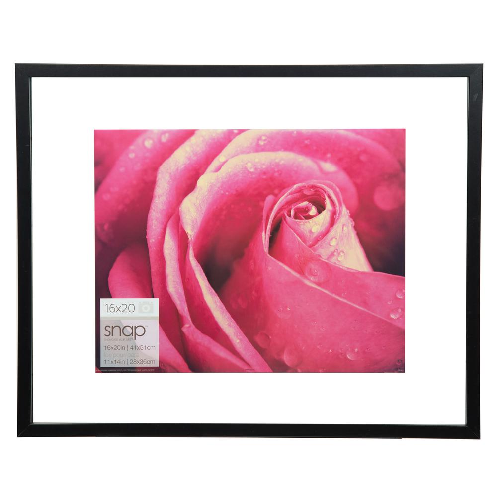 Pinnacle Float 11 In X 14 Black Picture Frame 09fw350e The Black Picture Frame 09fw350e The Home Depot