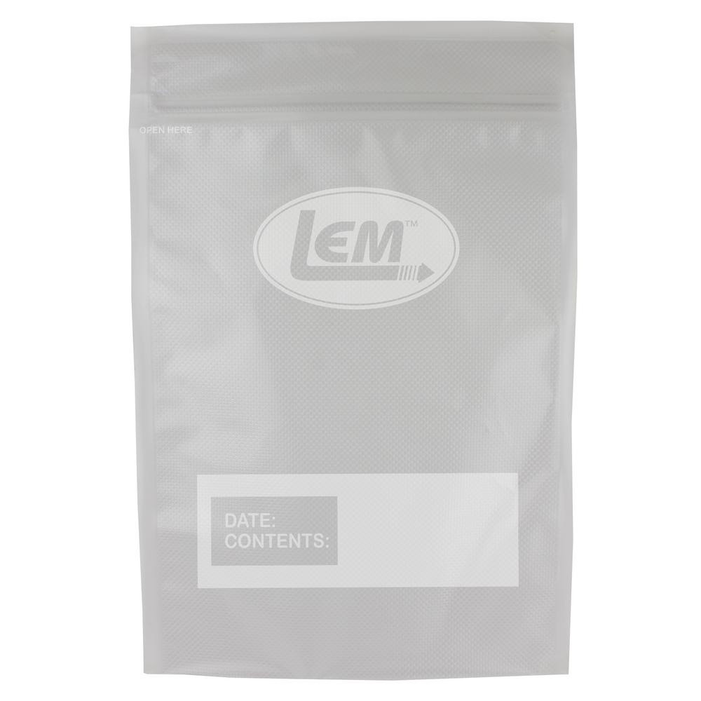 Lem 11 In X 16 Zipper Top Gallon Size Vacuum Bags 1255 The Home Depot
