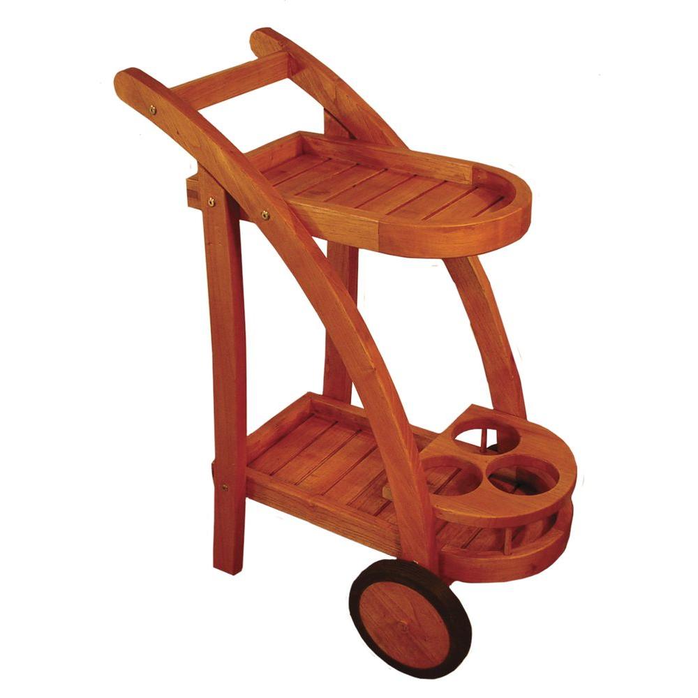 Blue Star Group Terrace Mates Inverness 2 Shelf Patio Serving Cart Blue Star Group Terrace Mates Inverness 2 Shelf Patio Serving Cart