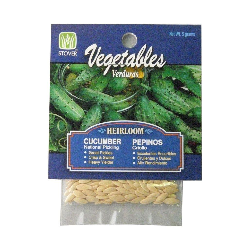 Stover Cucumber National Pickling Seed780686 The Home Depot