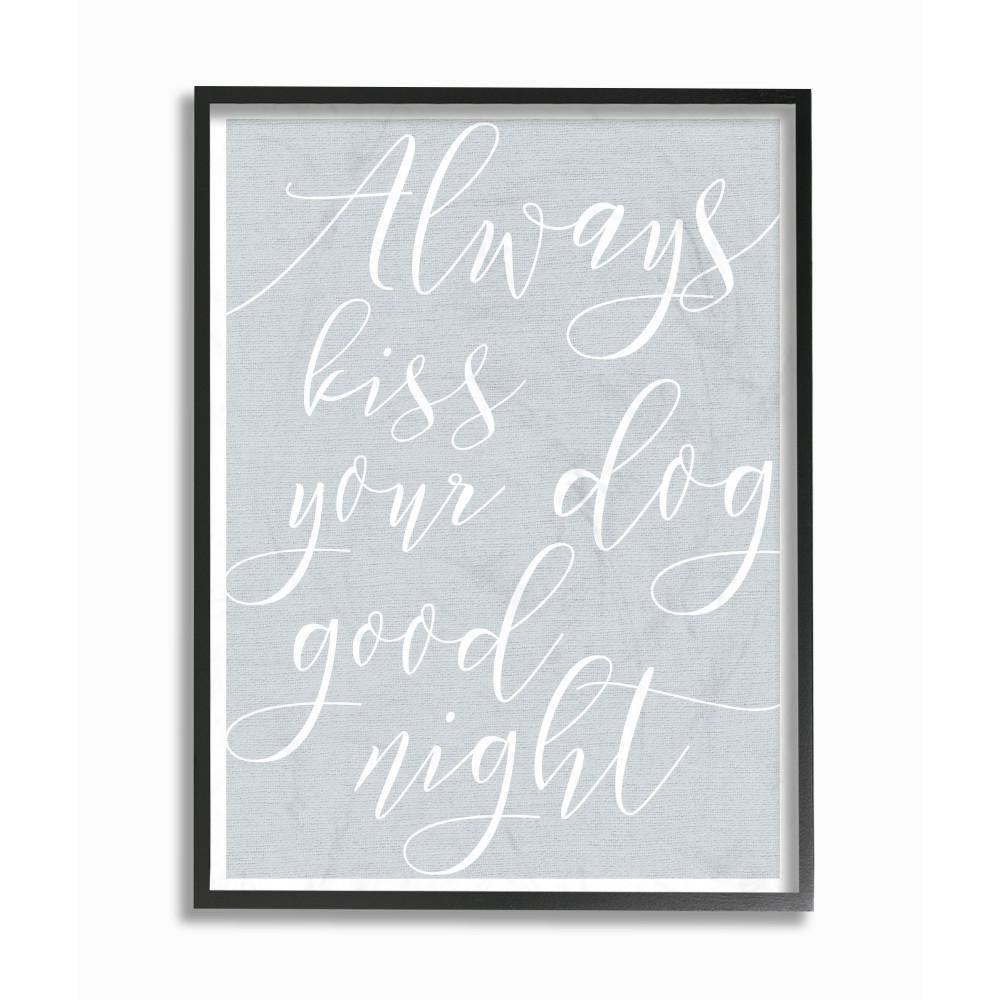 The Stupell Home Decor Collection 11 In X 14 In Always Kiss