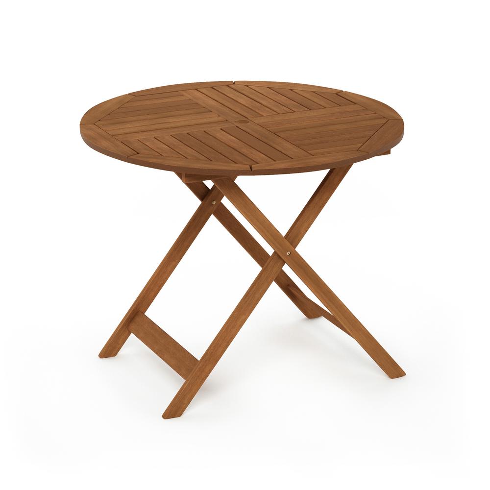 Furinno Tioman Hardwood Sunlight Outdoor Folding Dining Table With Umbrella Holes Fg19061f The Home Depot - Tioman Round Wood Outdoor Dining Table Furinno Tioman Hardwood Sunlight Outdoor Folding Dining Table With Umbrella Holes Fg19061f The Home Depot - Tioman Round Wood Outdoor Dining Table