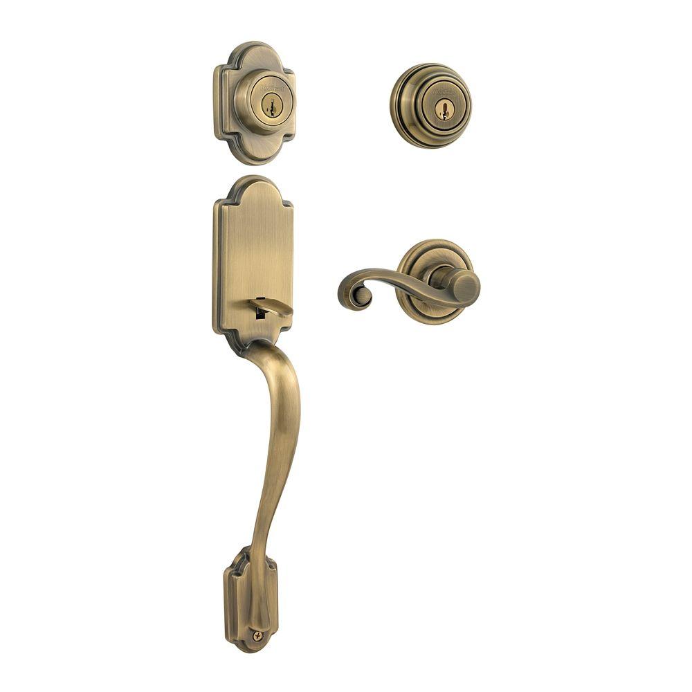 Double Cylinder Deadbolt Kwikset Entry Door Handlesets