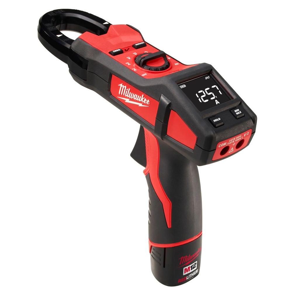 Milwaukee M12 12Volt LithiumIon Cordless ClAmp Gun (Tool Only)2239