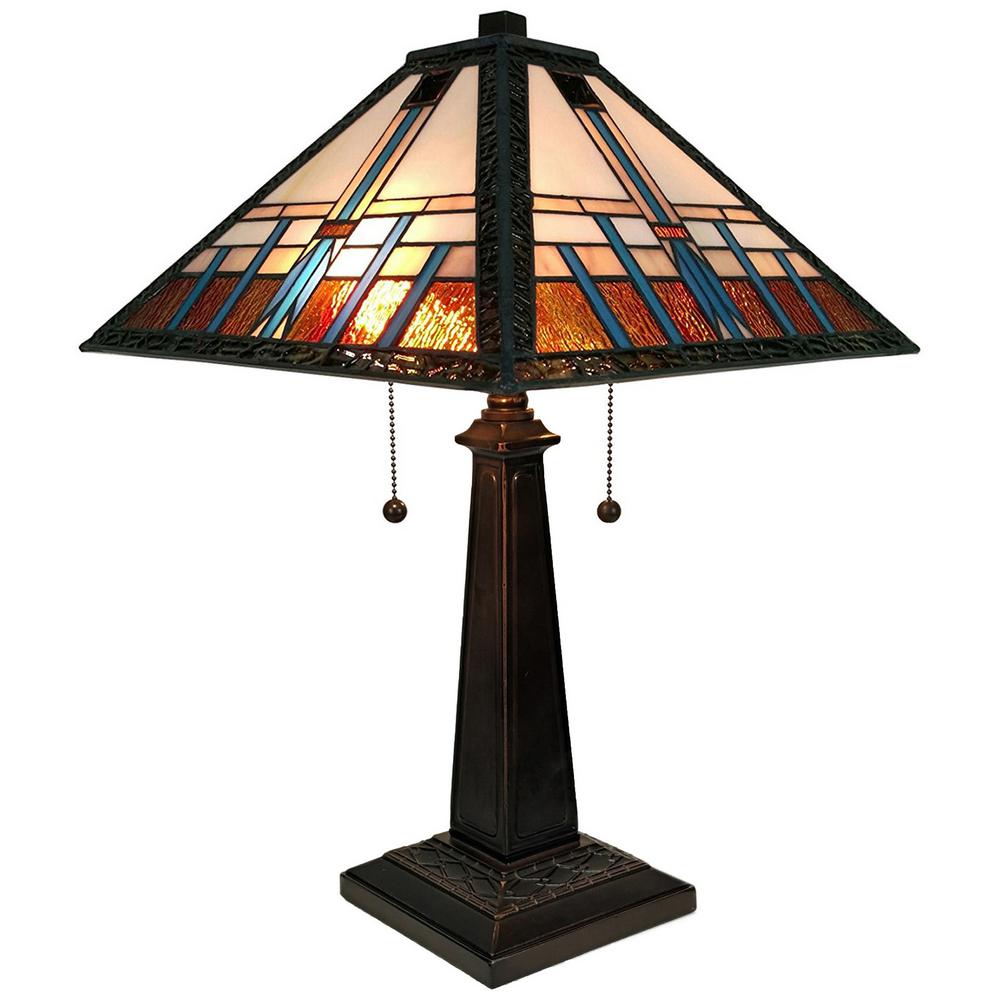 mission tiffany table lamp