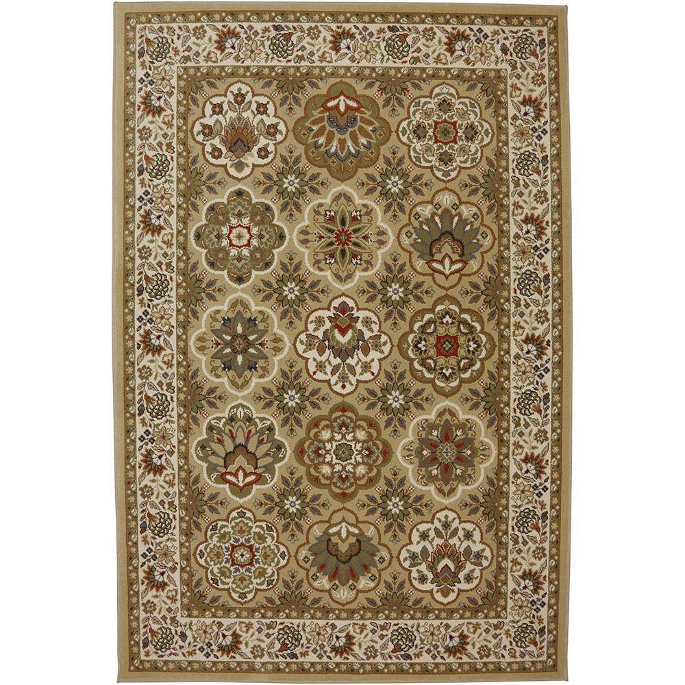 American Rug Craftsmen Copperhill Pale Wheat 10 ft. x 13 ft. Indoor