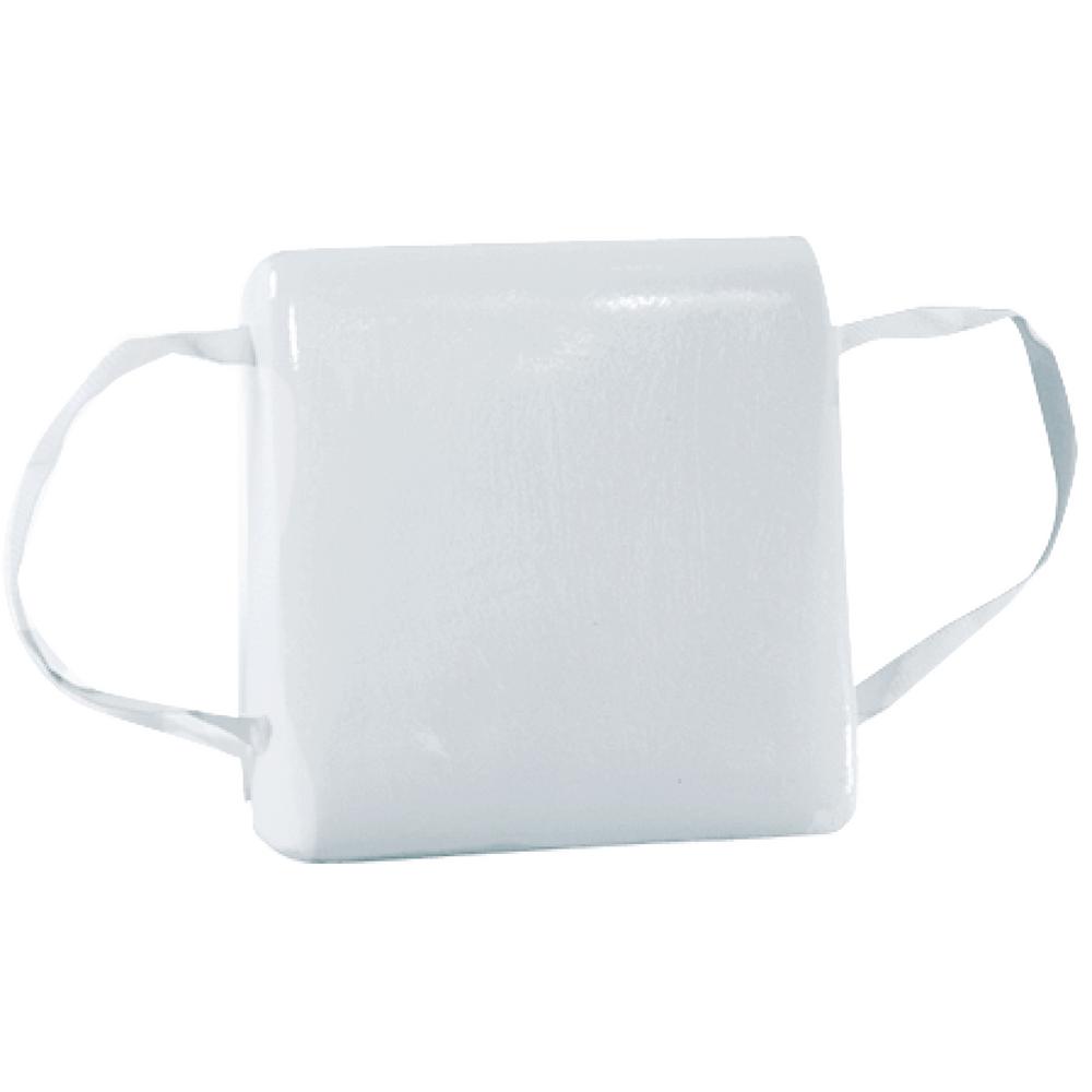 Jim-Buoy 15.5 inch x 15.5 in Type IV Buoyant Boat Cushion in White by Jim-Buoy
