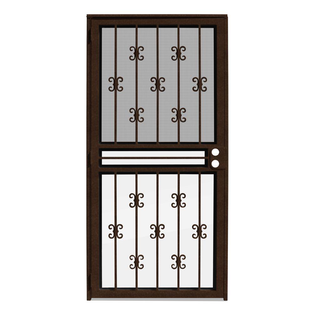 Unique Home Designs 36 In X 80 In Moorish Lace Copperclad