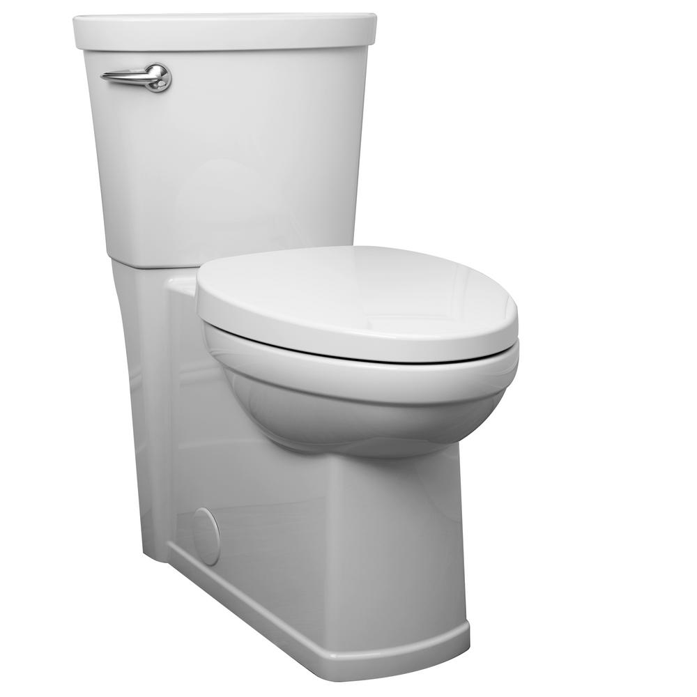 American Standard Toilets Cadet 3 Decor Right Height 2-piece 1.28 GPF Elongated Toilet in White 715AA.001.020
