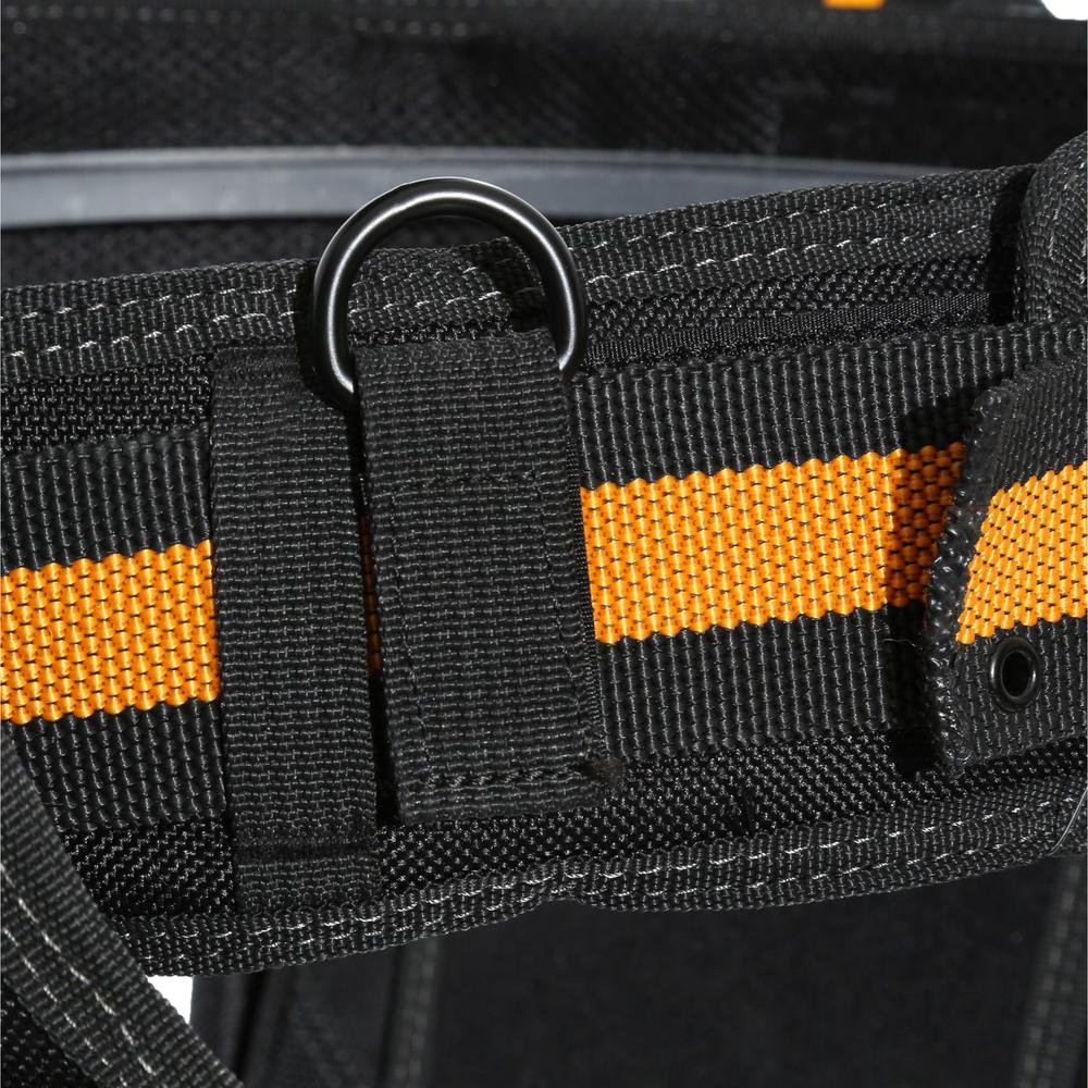 TOUGHBUILT Tool Belt Set Black Padded Adjustable Storage Pouch Pro