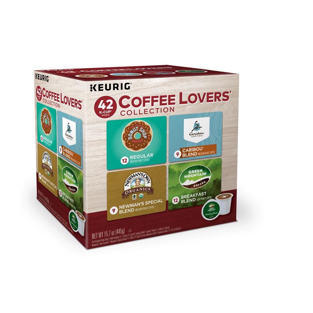 Keurig Medium Roast Coffee Lovers K Cup Collection (42 ...
