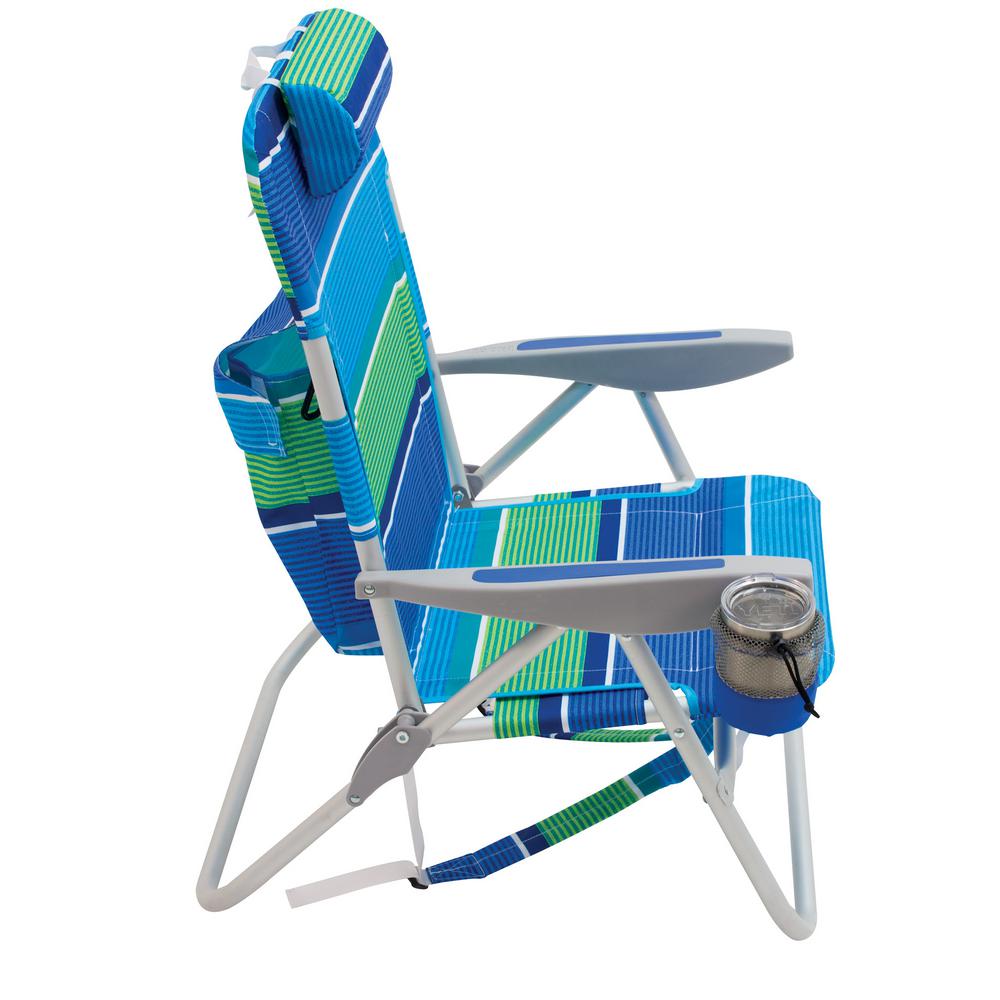 beach chair pillow with strap