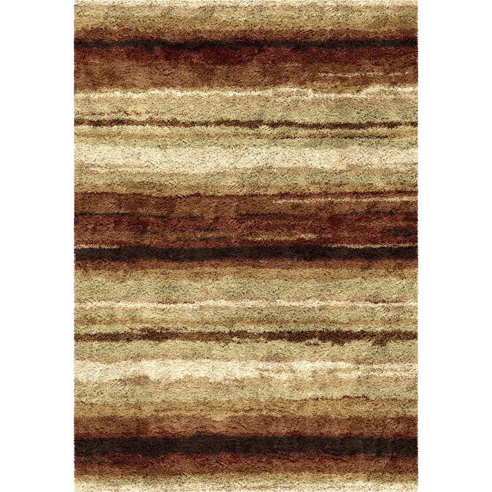 Orian Rugs Rural Road Red 8 Ft X 11 Indoor Area Rug