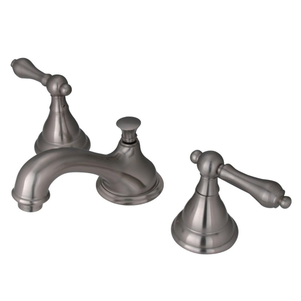 KOHLER Hint 8 in. Widespread 2Handle Bathroom Faucet in Vibrant Brushed Nickel970934BN The