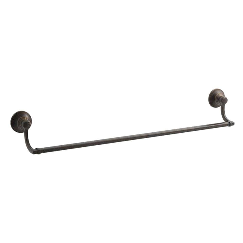 KOHLER Bancroft 24 in. Towel Bar in Oil-Rubbed Bronze-K-11411-2BZ - The