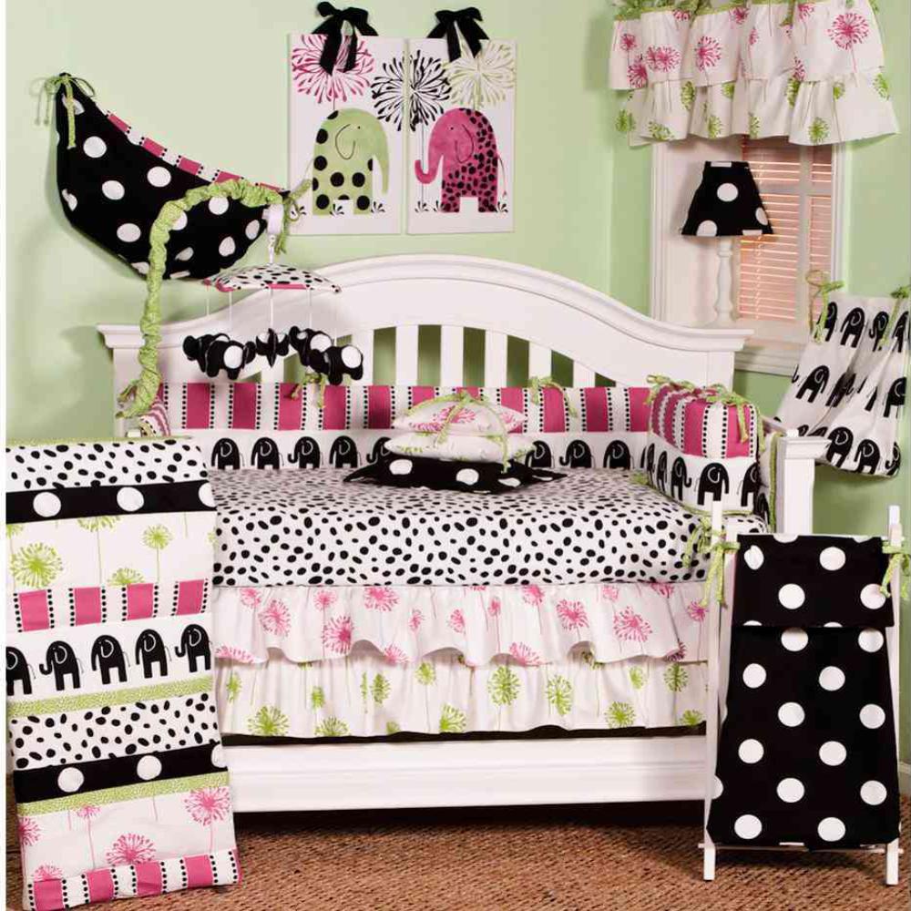 Cotton Tale Designs Hottsie Dottsie White And Black Spot Dot