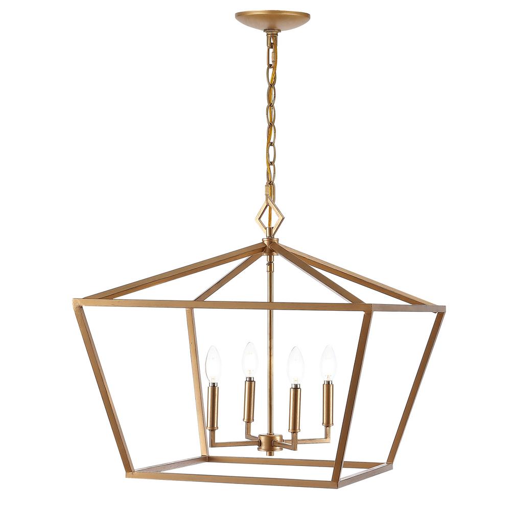 Jonathan Y Gatsby 23 4 Light Adjule Iron Rustic Glam Led Light Adjule Iron Rustic Glam Led