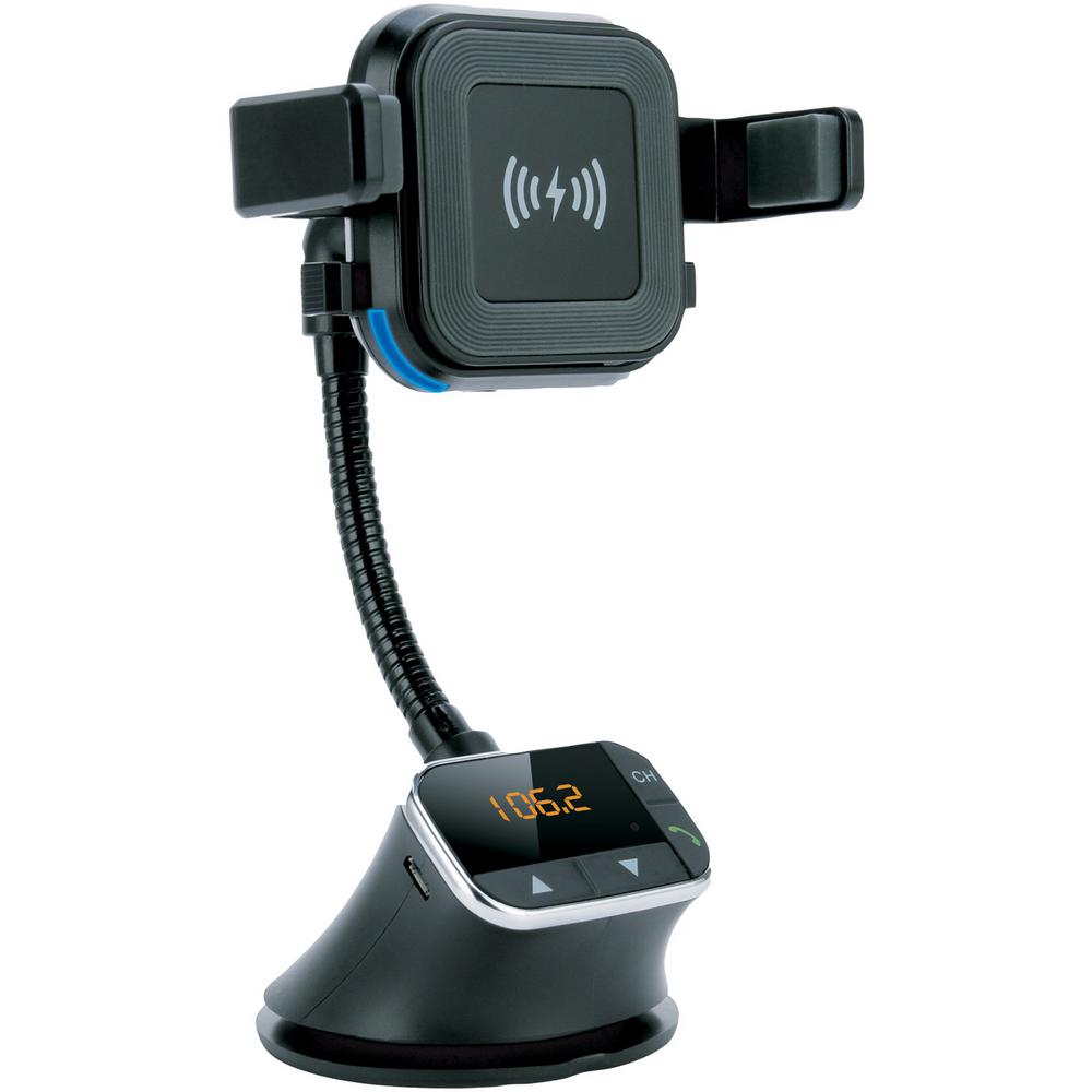USB//SD//AUX Supersonic IQ-205BT Bluetooth Wireless FM Transmitter HandFree Mode