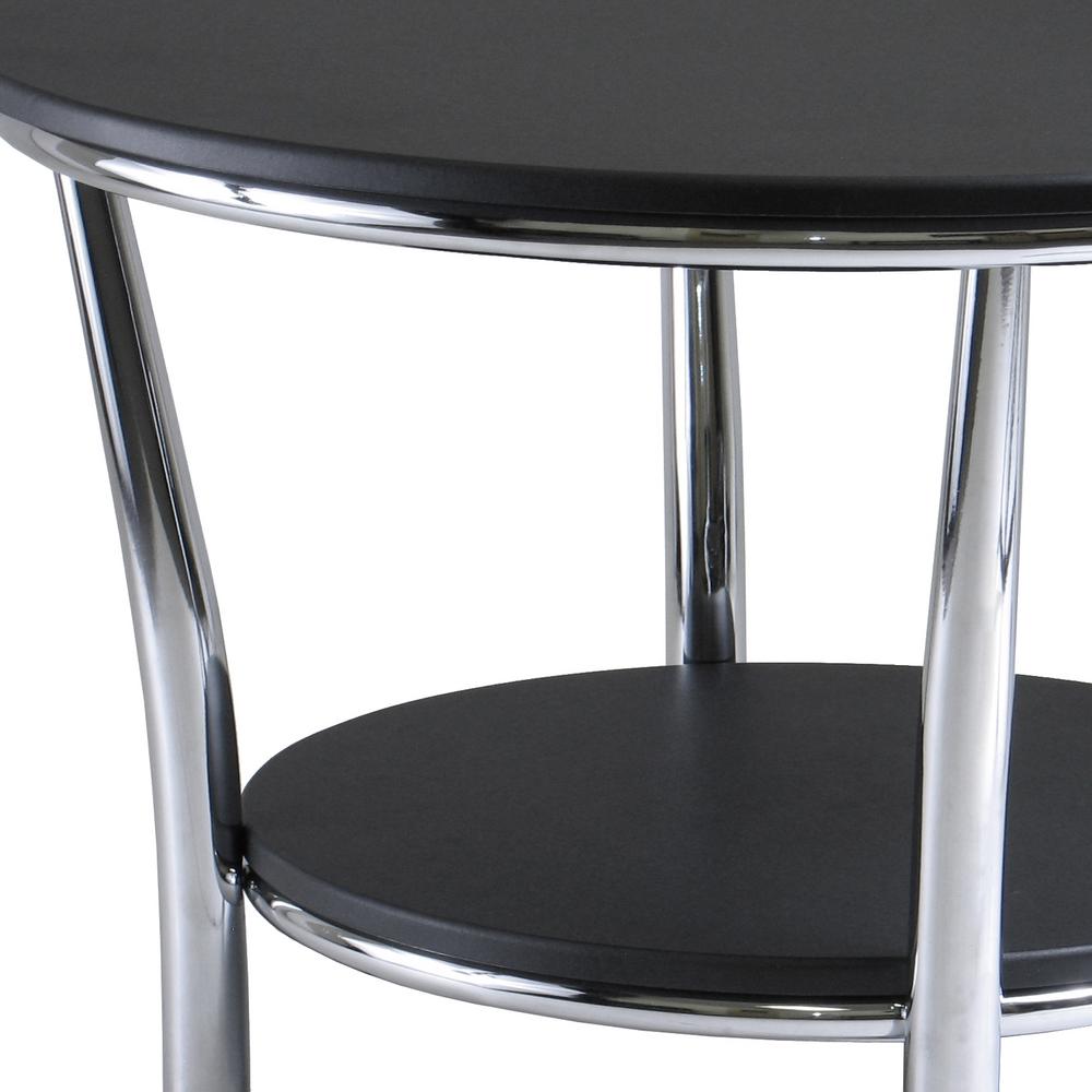 Black Top Metal Legs Winsome Wood Maya Round End Table Tables Healthclubnu Nl Black Top Metal Legs Winsome Wood Maya, Winsome Wood Maya Round Coffee Table Black Top Metal Legs