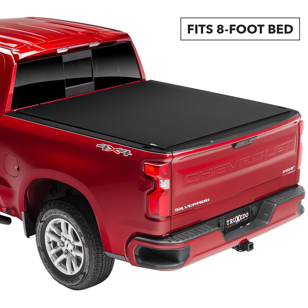 Truxedo Pro X15 Tonneau Cover 19 New Body Style Chevy Silverado Gmc Sierra 1500 8 Ft Bed 1472801 The Home Depot