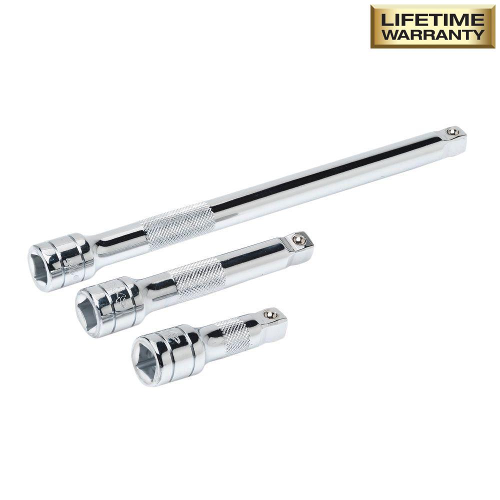 Husky 1/2 in. Drive Wobble Extension Set (3Pieces)H2DWOBEXT3PC The