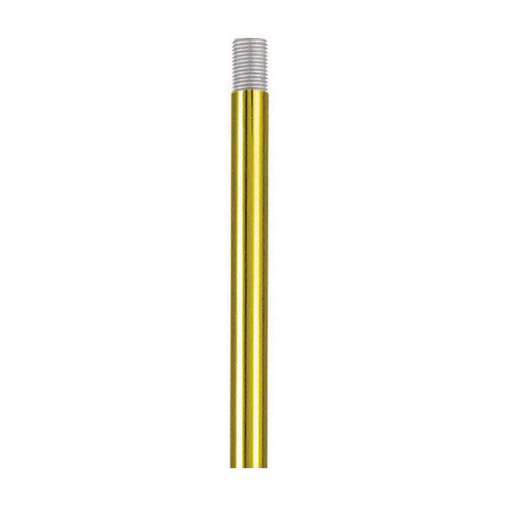 Livex Lighting Polished Brass 12" Length Rod Extension Stems5605002