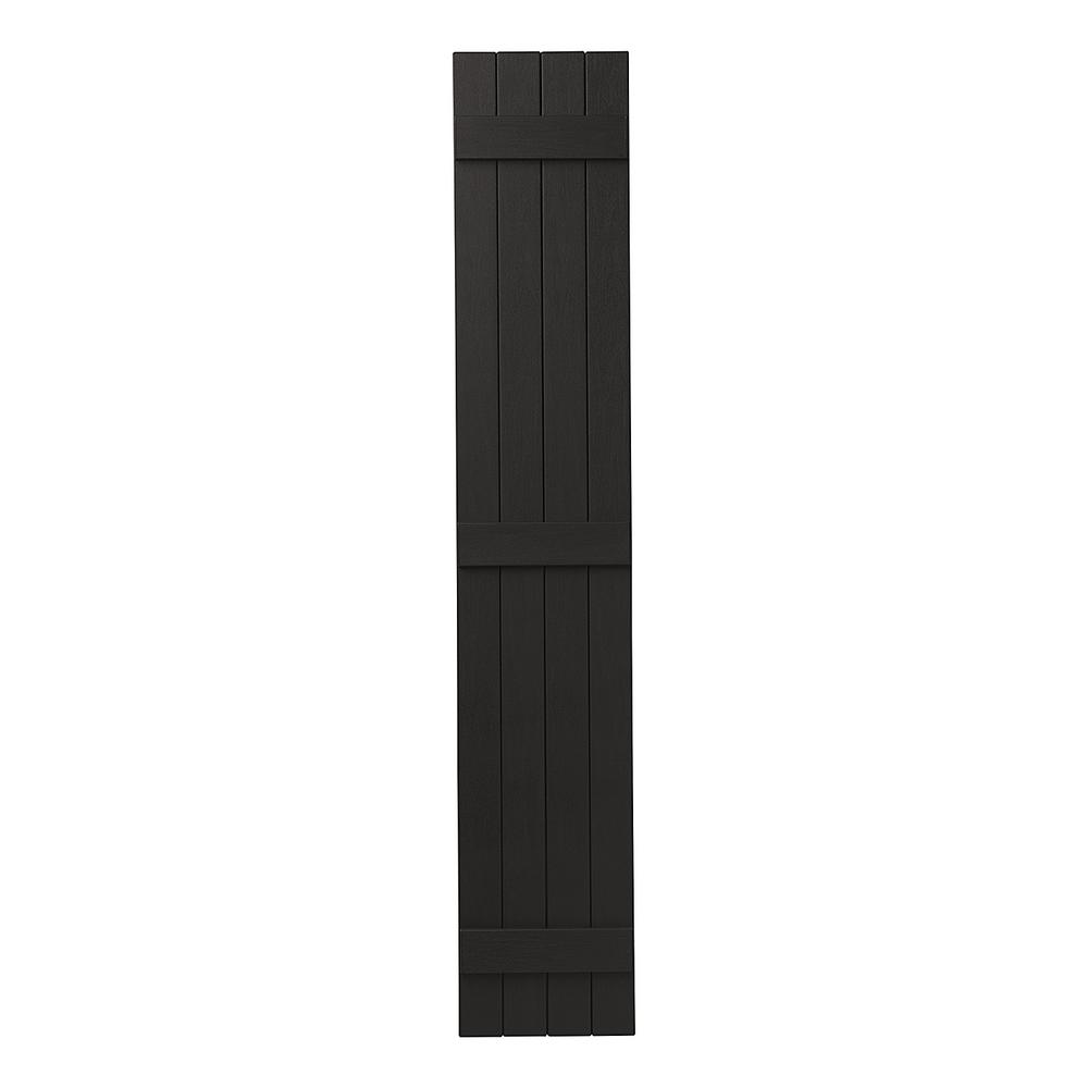 Ply Gem 15 In X 71 In Vinyl 4 Board Closed Board And Batten