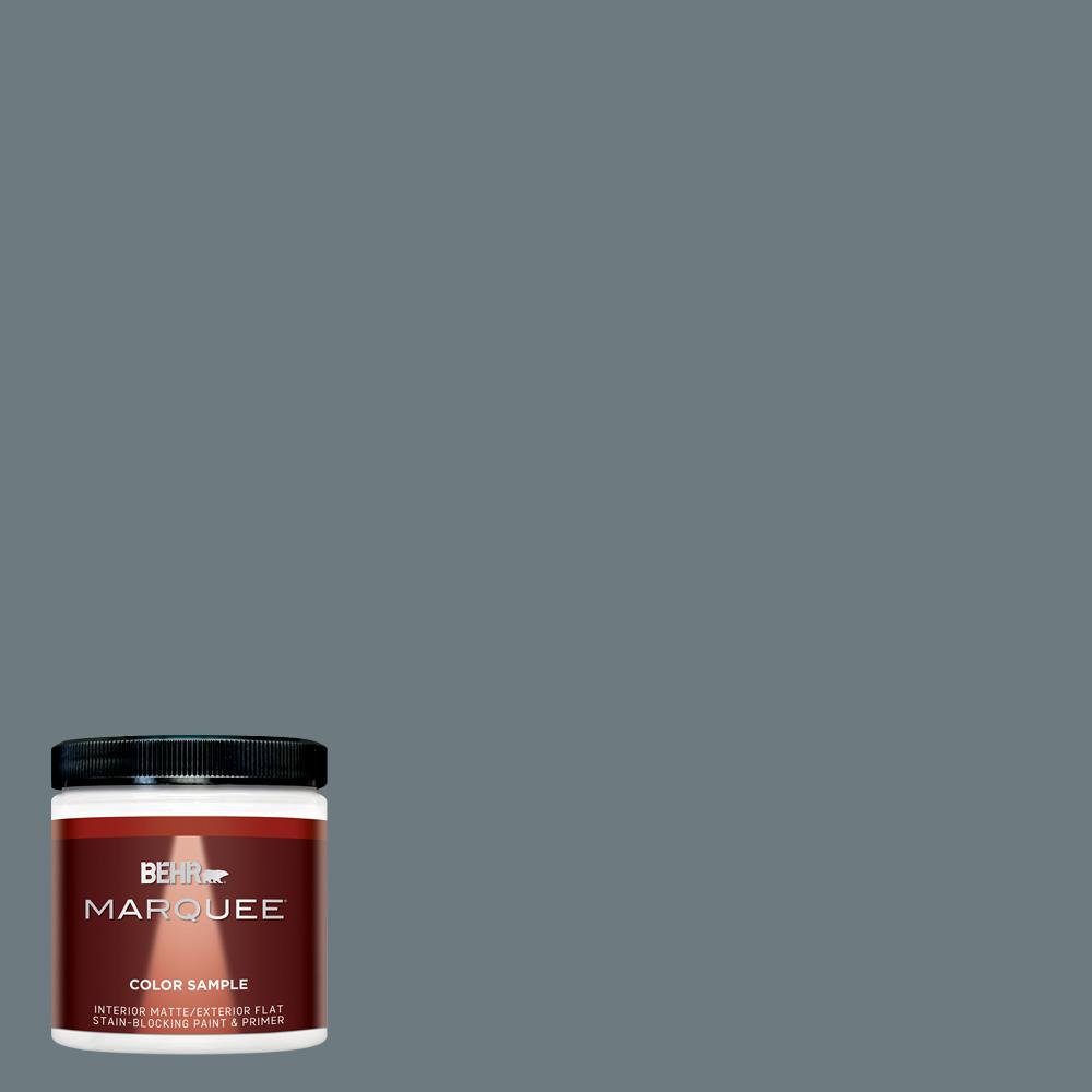 Behr Marquee 8 Oz Ppu25 19 Ocean Swell Eggshell Enamel Interior