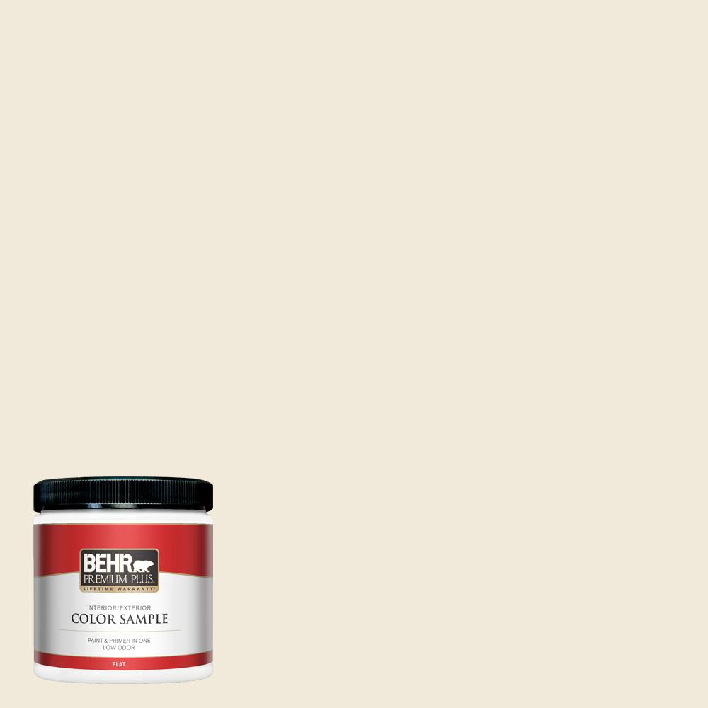 Behr Premium Plus 8 Oz Ppu7 13 Coastal Beige Flat Interior 8 Oz Ppu7 13 Coastal Beige
