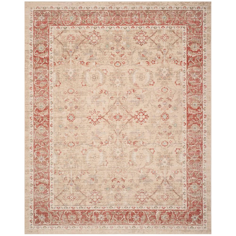 Safavieh Windsor Ivory Red 8 Ft X 10 Area Rug - Safavieh Ivory And Red Area Rug Safavieh Windsor Ivory Red 8 Ft X 10 Area Rug - Safavieh Ivory And Red Area Rug