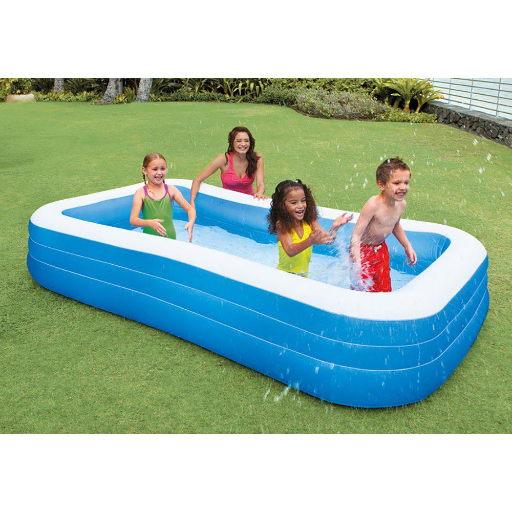 Intex Swim Center 72 In X 120 In Family Backyard Inflatable