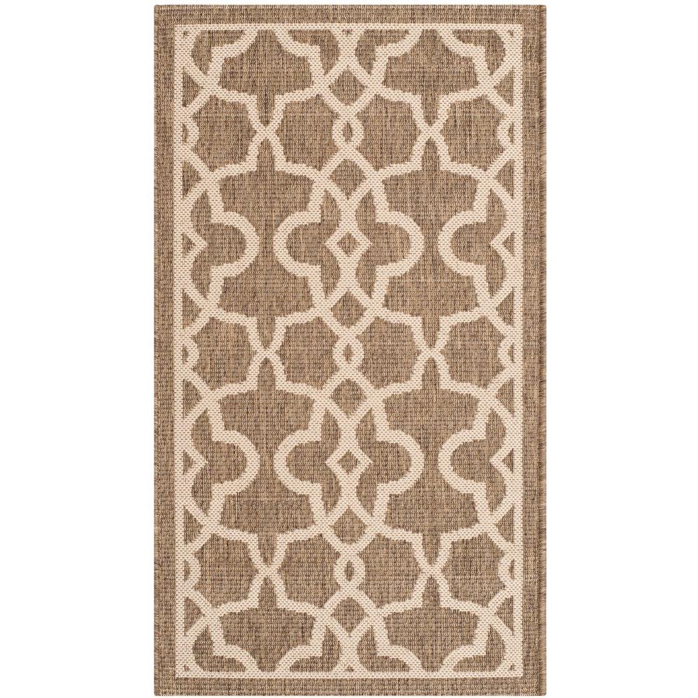 Safavieh Courtyard Mocha Beige 3 Ft X 5 Indoor Outdoor Area Rug Safavieh Courtyard Mocha Beige 3 Ft X 5 Indoor Outdoor Area