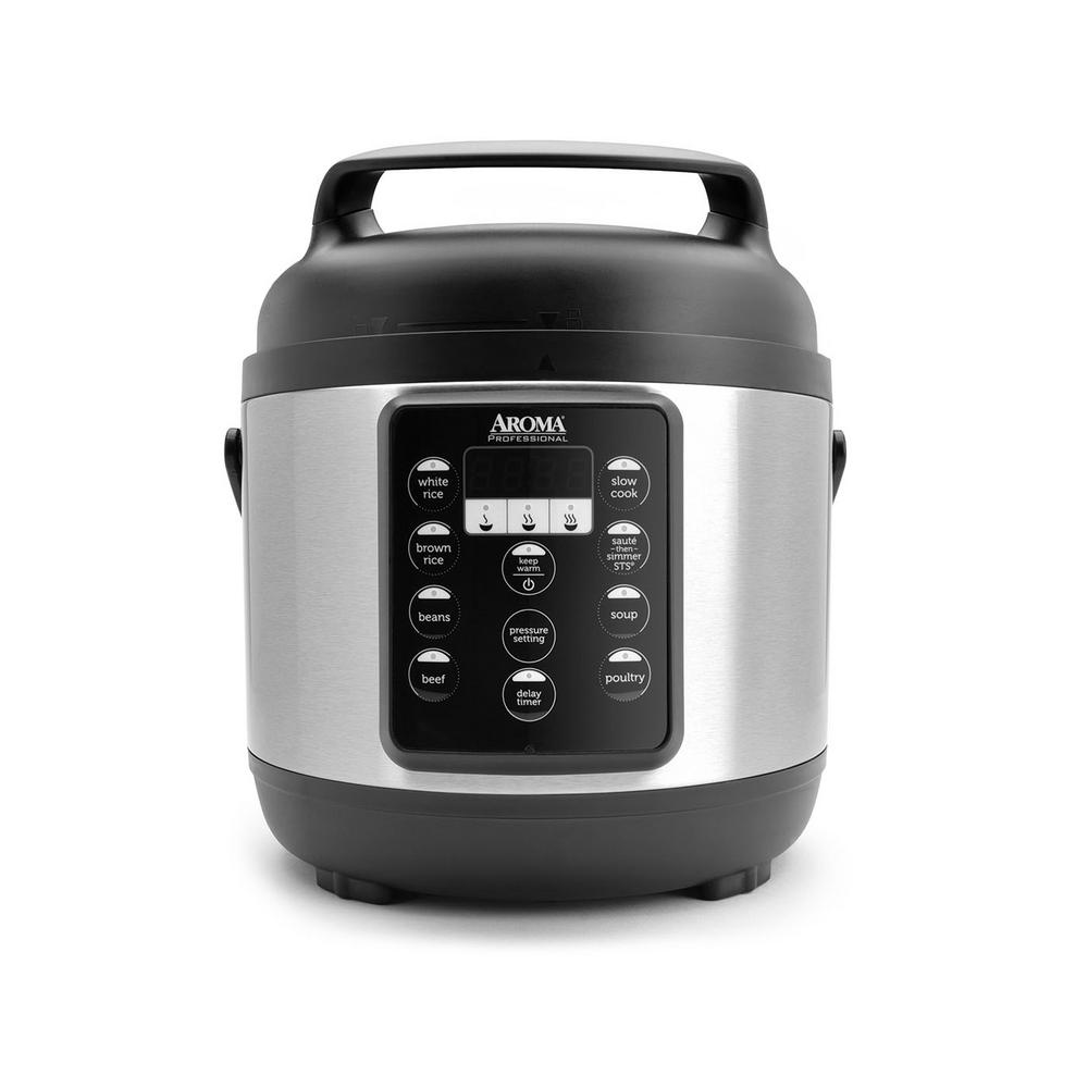Cuisinart 4 Qt. Brushed Stainless Pressure Cooker CPC-400 - The Home Depot