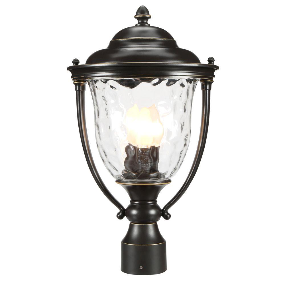 Progress Lighting Prestwick Collection 3 Light Oil Rubbed Bronze Progress Lighting Prestwick Collection 3 Light Oil Rubbed Bronze Outdoor Post Lantern