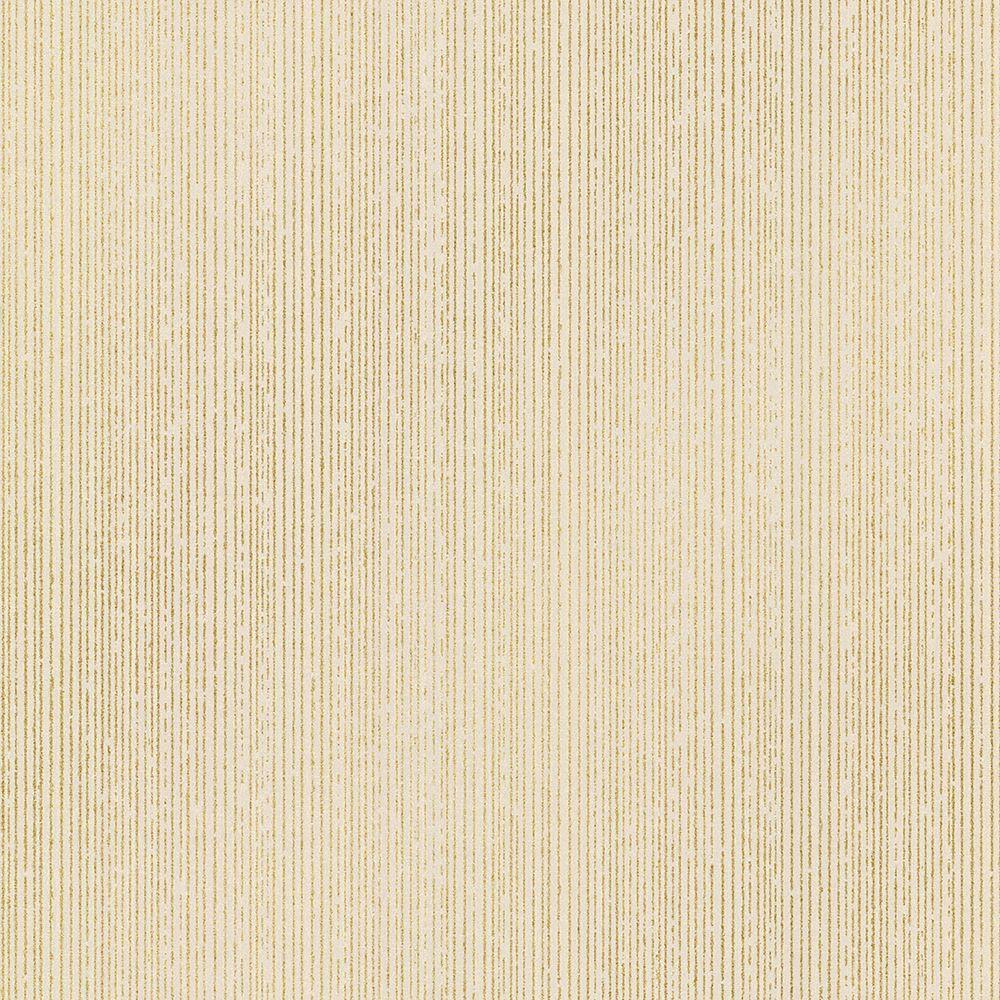 Kenneth James Comares Taupe Stripe Texture Wallpaper 
