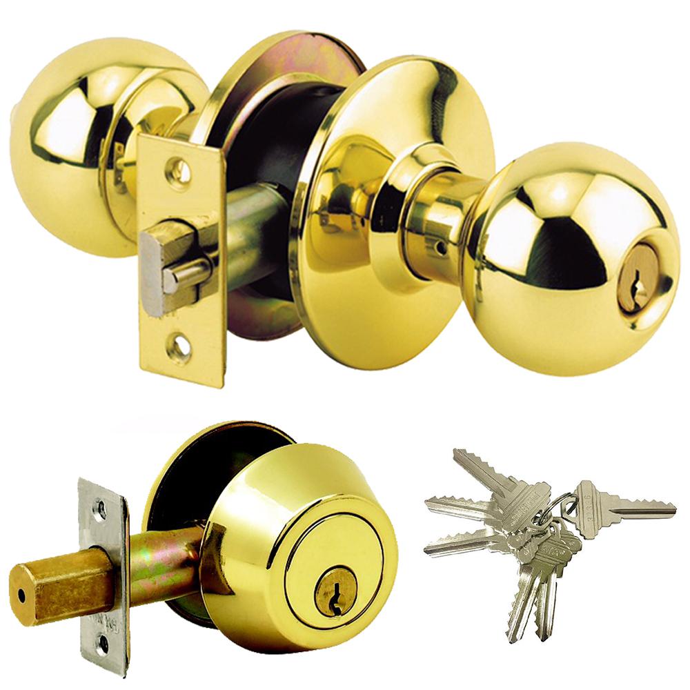 door handle and latch set