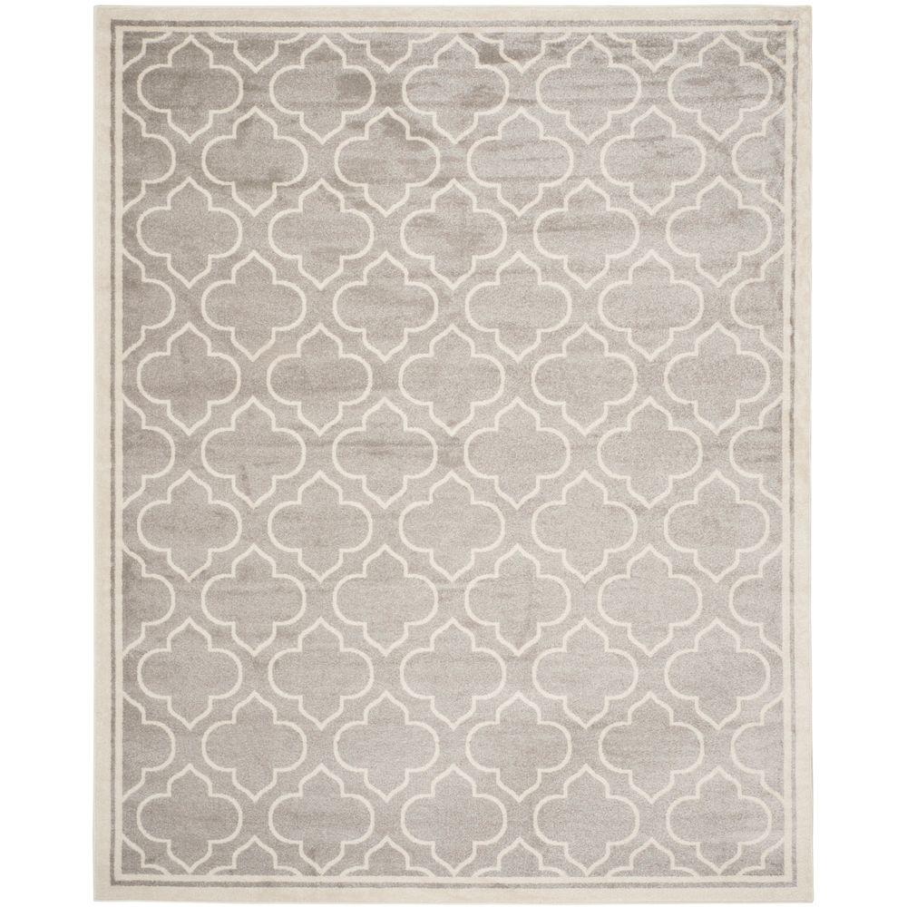Safavieh Amherst Light Gray Ivory 9 Ft X 12 Indoor Outdoor Area Safavieh Amherst Light Gray Ivory 9 Ft X 12 Indoor Outdoor